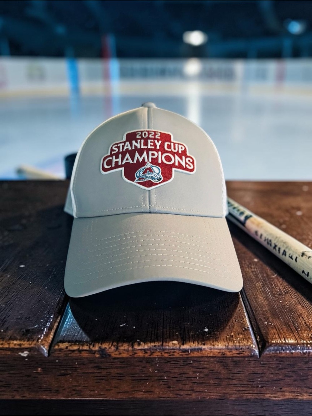 Colorado Avalanche Hat Cap Mens Gray NHL Stanley Cup Champs Fanatics